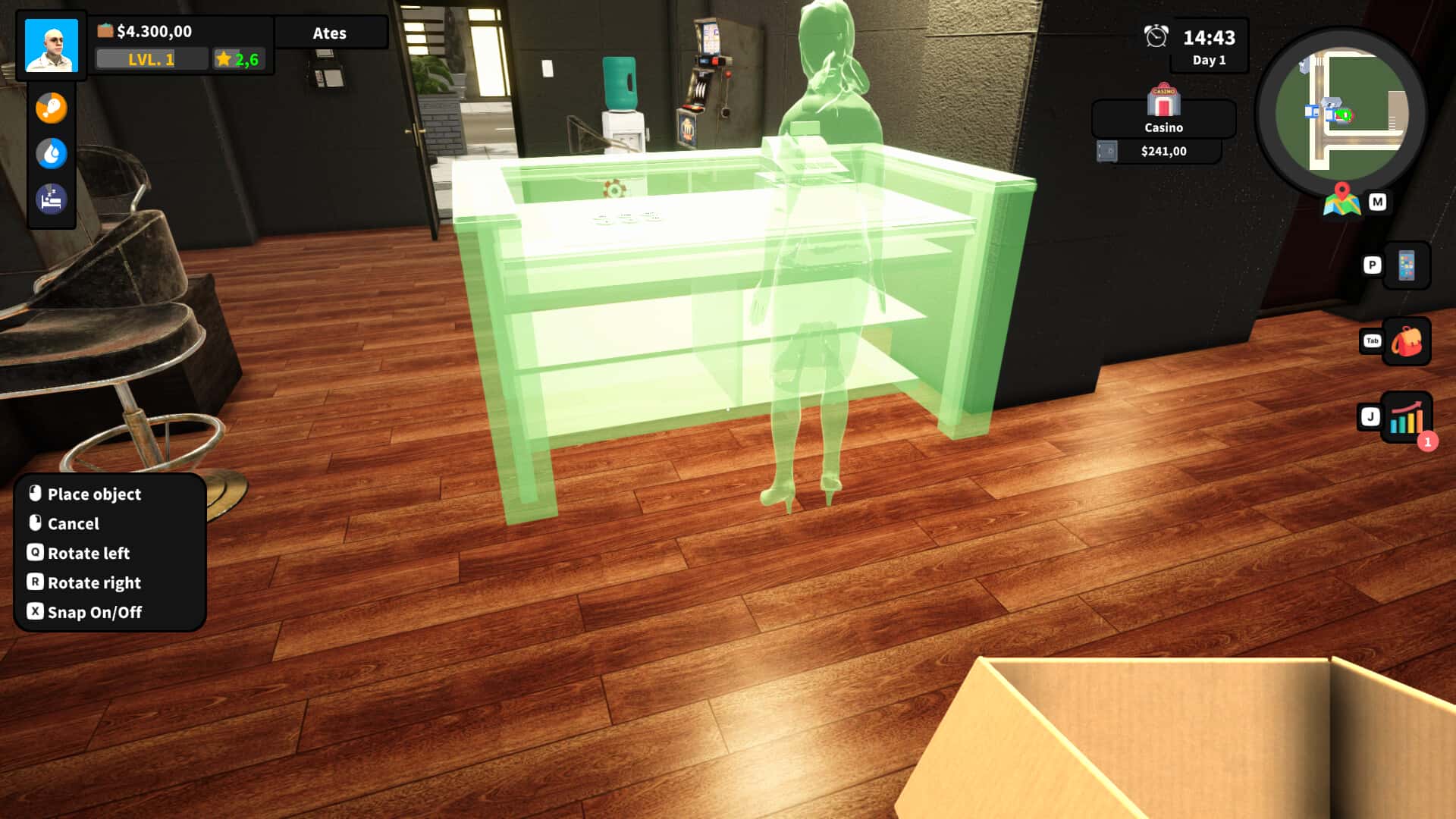 Casino Management Simulator